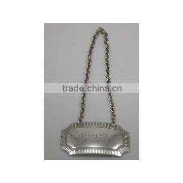 Wine Bottle Neck Tag,wine Bottle Tag With Chain,wine Bottle Hang Tags photo-4