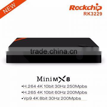 Dragonbest Mini MX8 Rockchip RK3229 Quad Core 1G/8G 4K Media Player Smart Android 4.4 KODI TV BOX photo-3