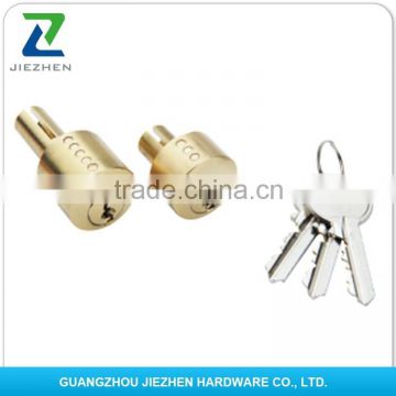 normal computer handle length euro profile master key door aluminum handle knob sensor lock cylinder