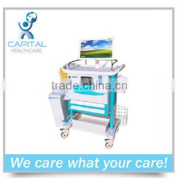 CP-T310 Good Quality Medical Computer Trolley Design