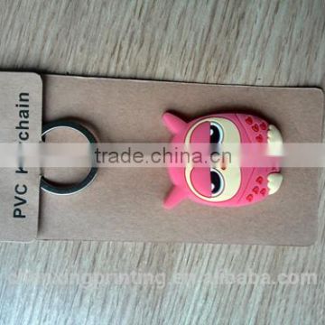 Brown/white Cardboard Ppaer Material and Matte Surface Handling Paper card for Keychain