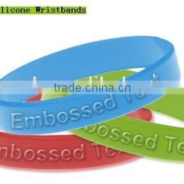 Custom Logo Silicone Rubber Kids Bracelet