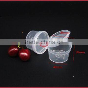 2oz Plastic Disposable Sauce Cup for Food Packaging Sealed photo-2