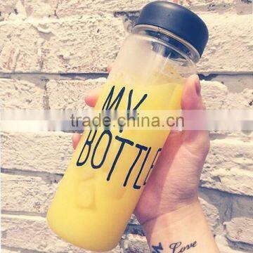 New Design Hot Selling BPA Free Fruit Infuser My Bottle 500ml Sports Plastic Water Bottle photo-4