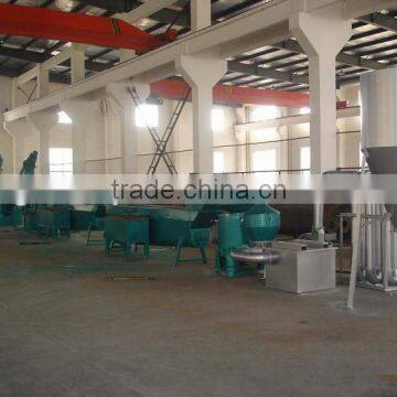 plastic bottle recycling plant