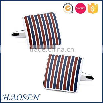 Newest Model Men'S Fashional Jewelry Colorful Enamel Mens Cuff Links