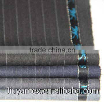 Super Wool Mode Trw Twill Stripe Italy Worsted Quality Men Suiting Soft Textile Fabric With Customized English Selvedge photo-5