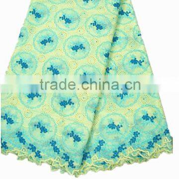 heavy cotton lace fabric A-33-8