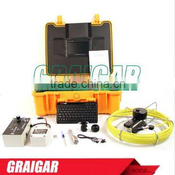 Waterproof Drainage Pipeline and Wall Inspection Camera with Meter Counter and Mini Keyboard 710DNKC