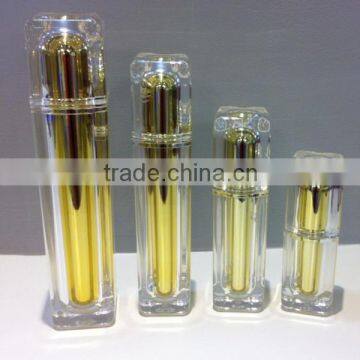 square crystal acrylic cosmetic container