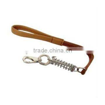 Fashion Flat Genuine Leather Dog Leashes Cacheable