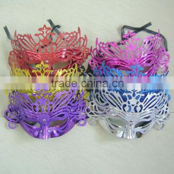 Manufacturer - Cheap dance party mask - Halloween mask of Venice - gold crown mask