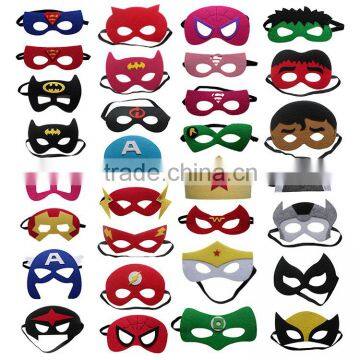 Manufacturers customized wholesale Halloween Mask super hero children's cartoon cartoon Costume Party Mask