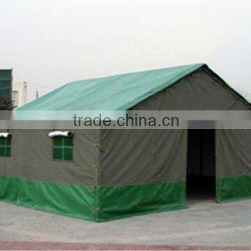 lightweight poly/canvas fabric for emergency tent .weather resistent emergency tent fabric .