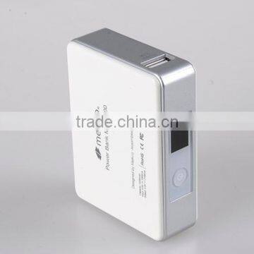 Portable Power Bank Thin 5100mAh (White)
