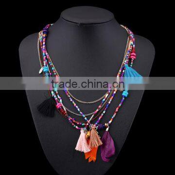 New latest design beads necklace vintage wholesale alibaba