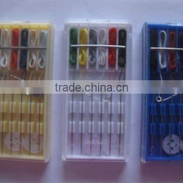 cheap disposable hotel sewing kit/hotel supply sewing kit travel sewing kit