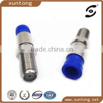 waterproof F compression male to F female connector for RG59/6