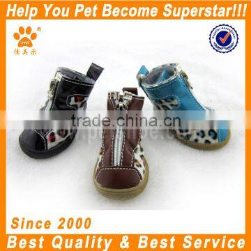 JML Brand PU Leather Cheap Spot Dog Shoes Boots for Winter Warm Stylish Dog Boots photo-5