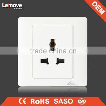 E08 Economic 3pin universal socket multiple outlet