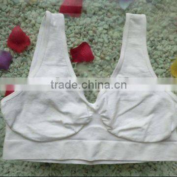 (WHITE)AHH BRA,seamless bra ,TV products,Sport Vests,Explosion models in Europe and America