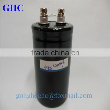 Al capacitor 1200uf 400v use for DC Motor Drive