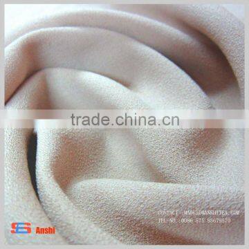 2016 new 210gsm polyester moss crepe fabric with spandex