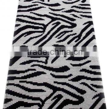 Skin design flat weave wool rug