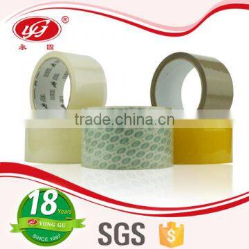 High Quality Yellowish and brown Jumbo Roll BOPP Tape