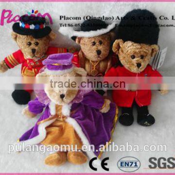 Unique Design Finery Lovely Teddy Bear Plush Toy for Wholesale