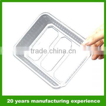 Plastic trays for fruit packing