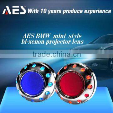 AES mini hid xenon projector lens mini bi-xenon projector with hid xenon bulb