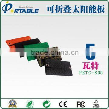 5W Foldable Solar Power Bank Solar Panel