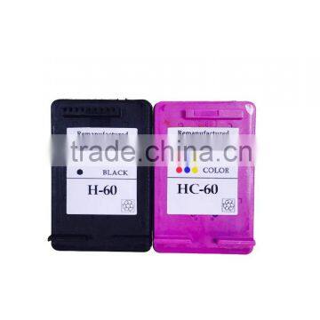 2015 New Hot Product Replaced Cartridge for HP60 with CE Certifiecate