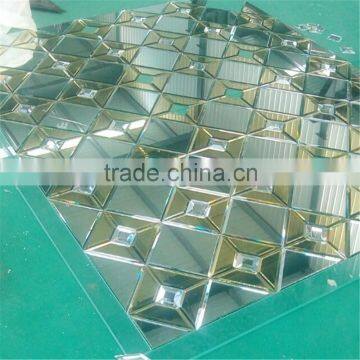 Discount Hot Selling Design Decorative Mirror Tiles photo-5
