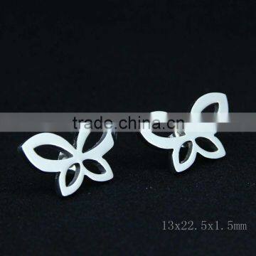 Stud Earrings With Butterfly Design Earrings for Wholesale