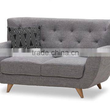 French Antique Slipcovered Sofa, Living Room Linen Fabric Slipcovered Sofa, Slipcovered Sofa photo-3