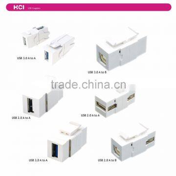 USB 2.0 A to B 180Degree Inline Coupler photo-2