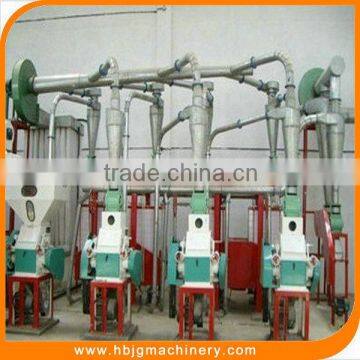 Complete Flour Mill Production Line Machinery/Maize Flour Milling Plant