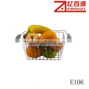 hot sell metal wire hanging metal fruit basket