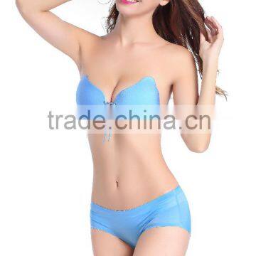 2016 Wholesale Black Nude Bras Ladies Backless and Strapless Bra Self-adhesive Silicone Sexy Fashion Bra photo-5