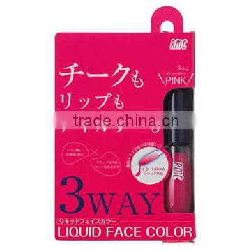 LIQUID FACE COLOR Juicy 3 Ways Pink Color Eyeshadow, Cheek, Lip Japan Made