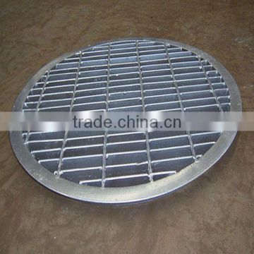 hot dip galvanized or pvc coated floor grating