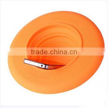 Wholesale Low Price Frisbee Premium Quality Dog Toys Silicone Frisbee, Environmental Pet Flying Disk, Non-toxic Flying Disc