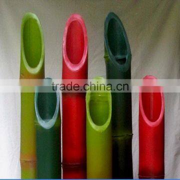 Colorful Bamboo Poles