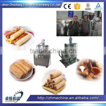 Automatic Extrusion Filled Snacks Machine Making Machine photo-2