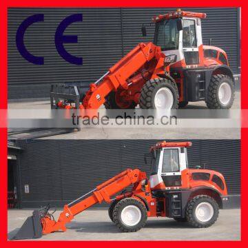 Professional telescopic boom wheel loader 85KW Engine