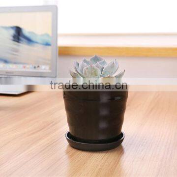 Crown Lace Garden Plastic Flower Pot photo-4