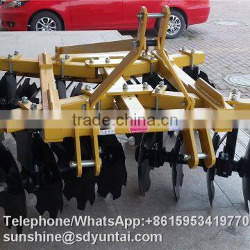 YUNTAI light duty disc harrow tractor equipment