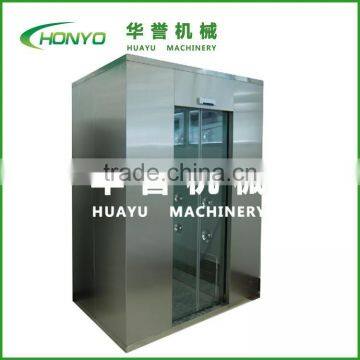 Automatic clean room air shower